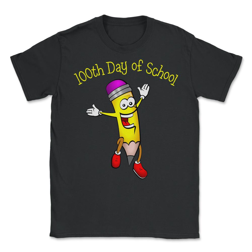 100 Days of School - Unisex T-Shirt - Black