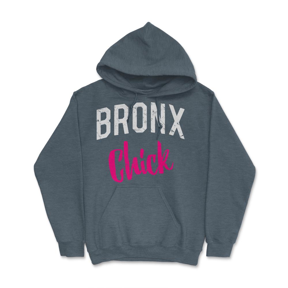 Bronx Chick - Hoodie - Dark Grey Heather