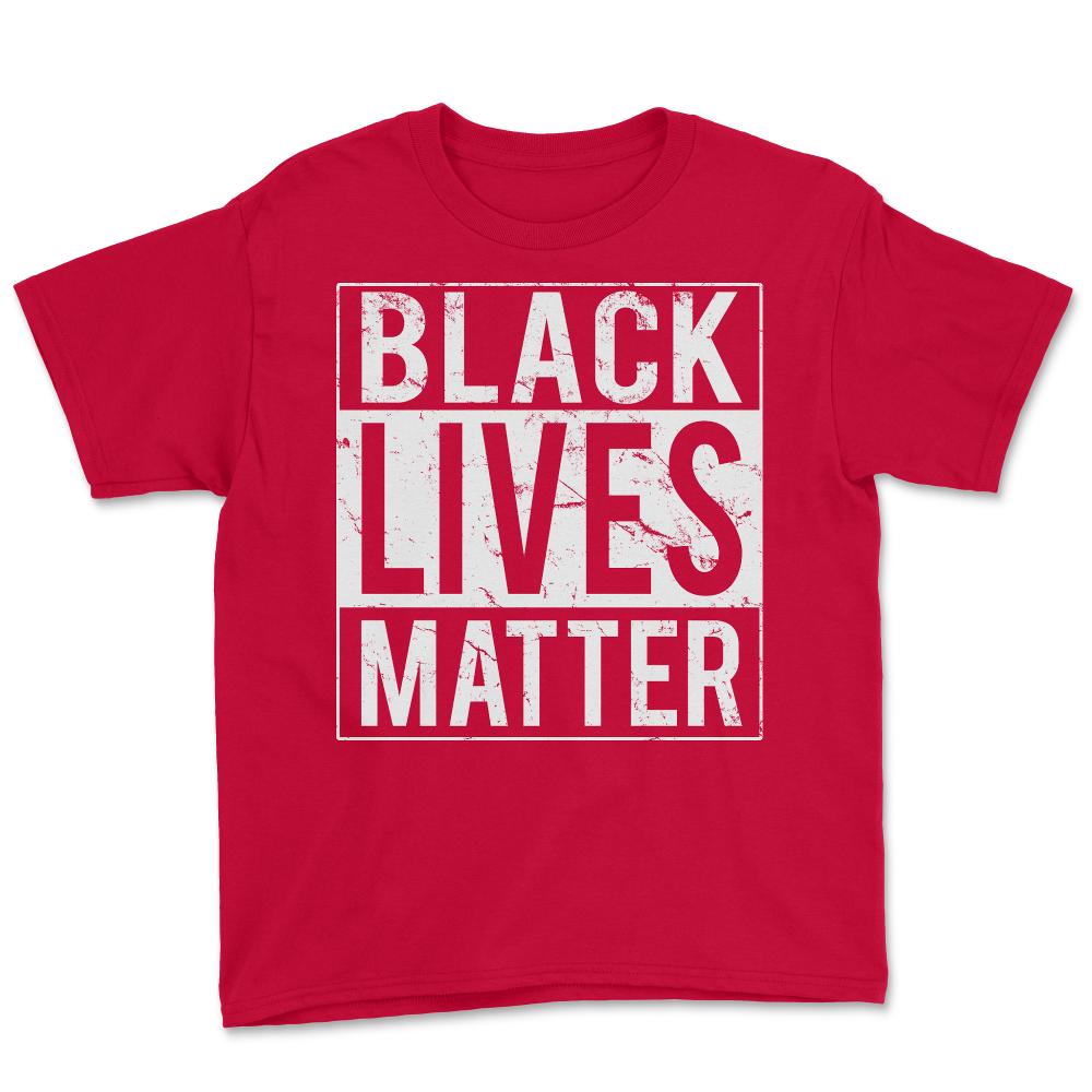 Black Lives Matter BLM - Youth Tee - Red