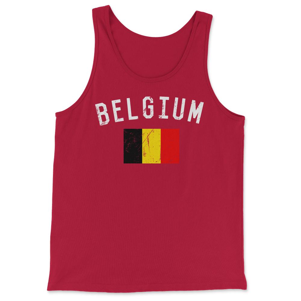Belgium - Tank Top - Red