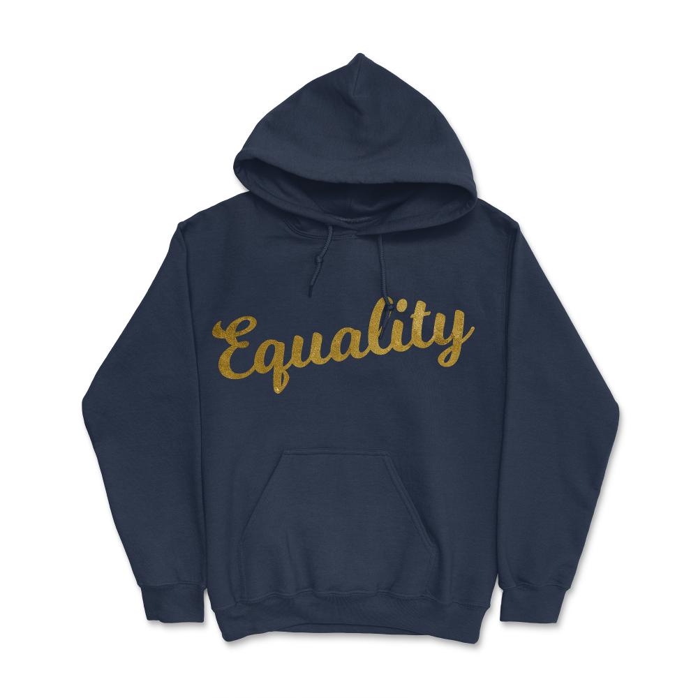 Equality Gold - Hoodie - Navy