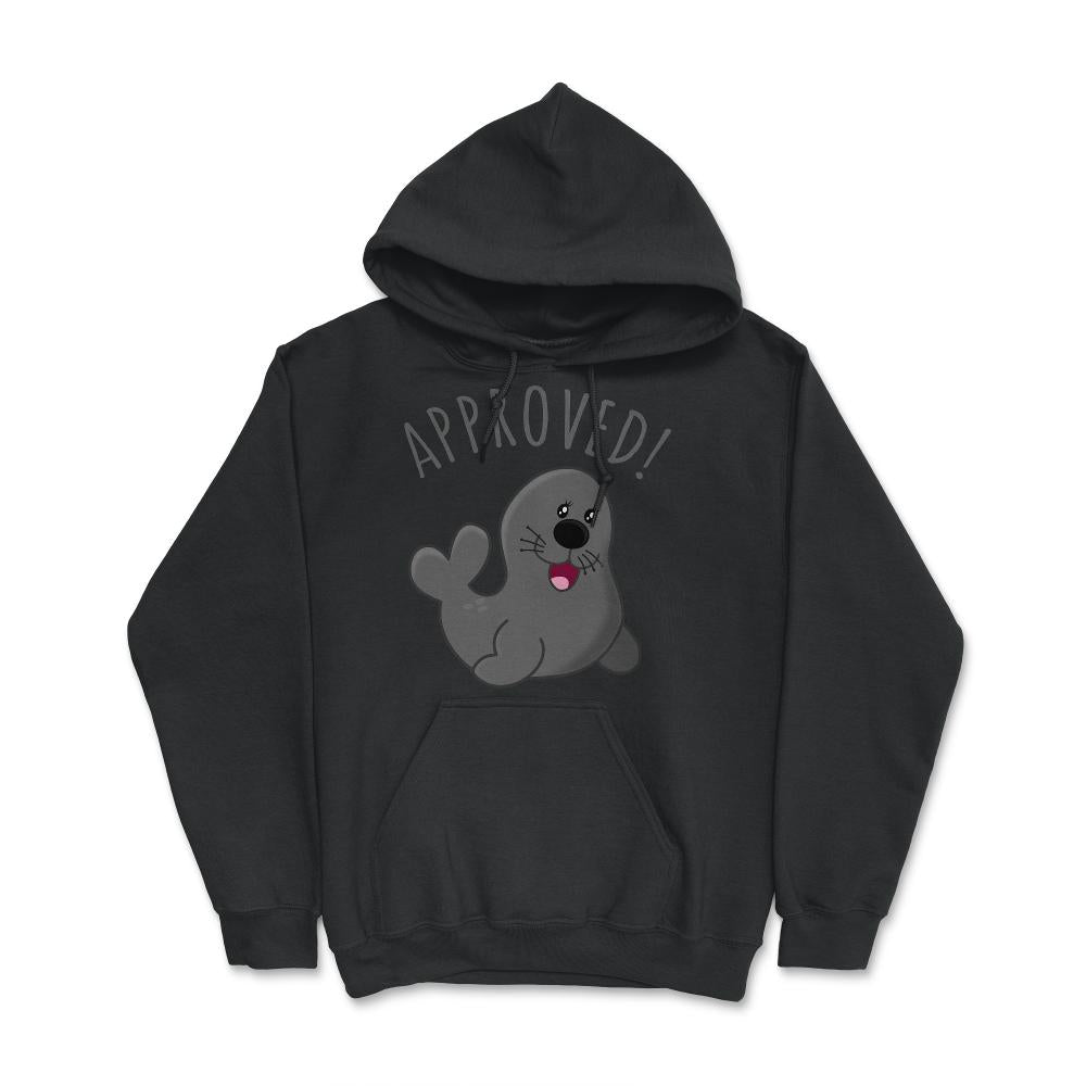 Approved Seal Of Approval - Hoodie - Black