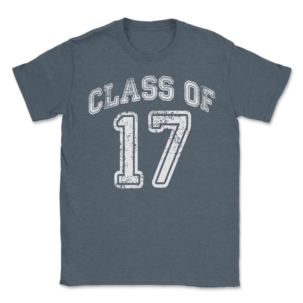 Class Of 2017 - Unisex T-Shirt - Dark Grey Heather