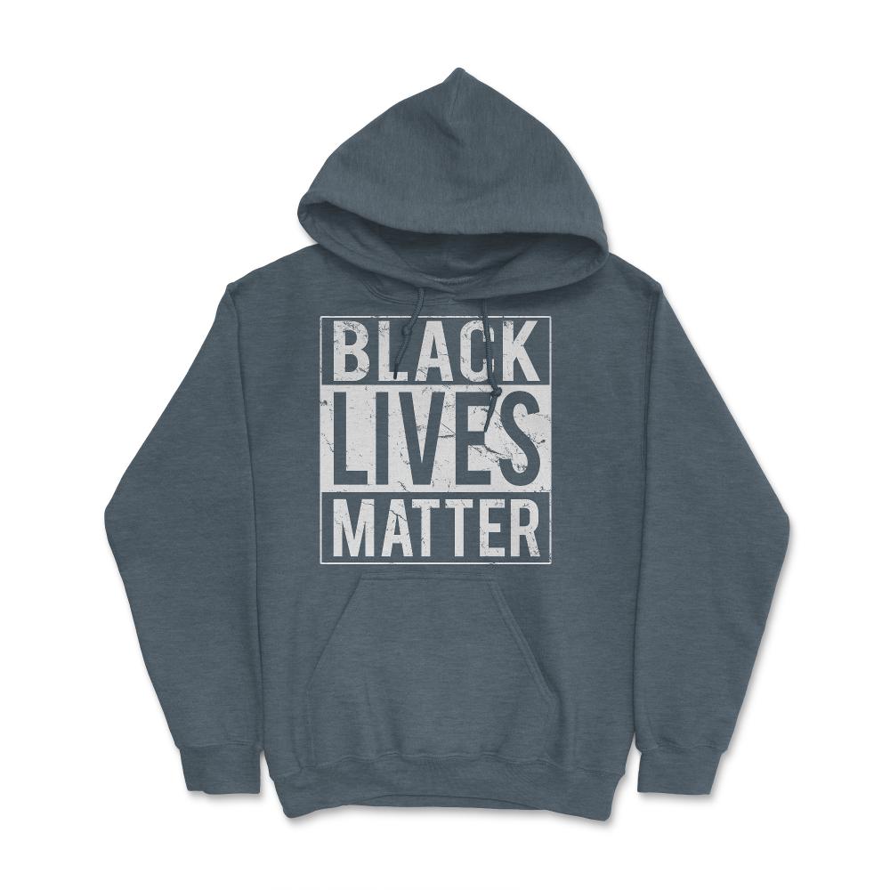Black Lives Matter BLM - Hoodie - Dark Grey Heather
