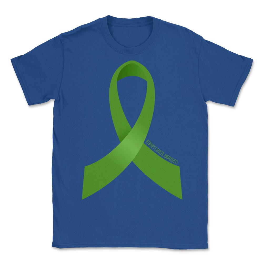 Kidney Cancer Awareness - Unisex T-Shirt - Royal Blue