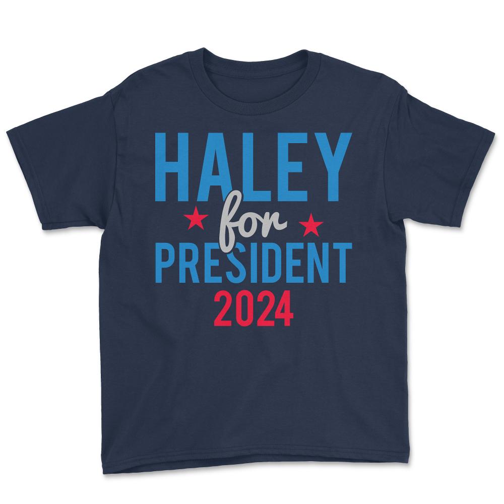 Nikki Haley For President 2024 - Youth Tee - Navy