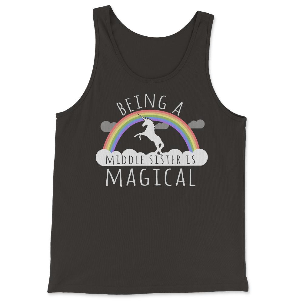 Being A Middle Sister Is Magical - Tank Top - Black