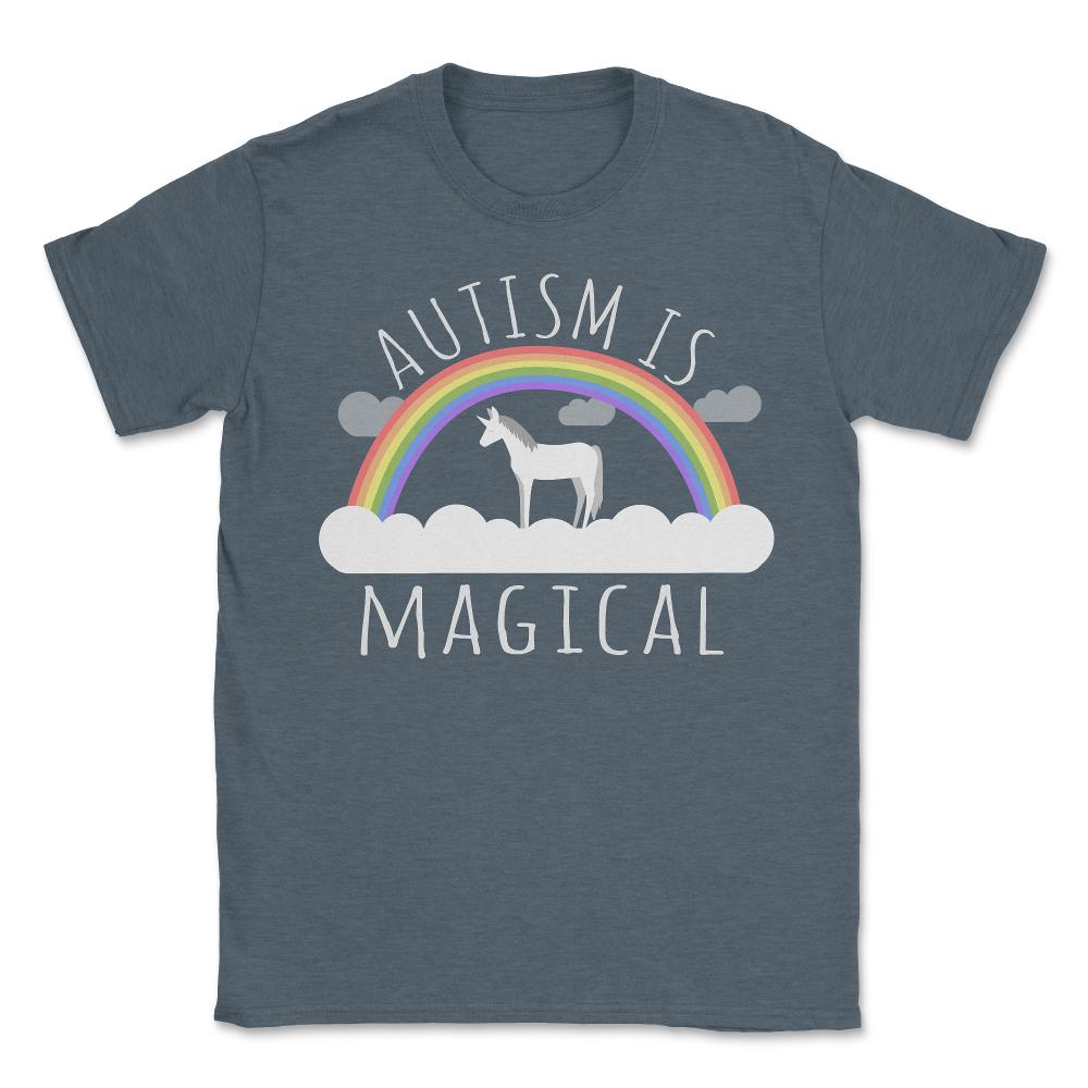 Autism Is Magical - Unisex T-Shirt - Dark Grey Heather
