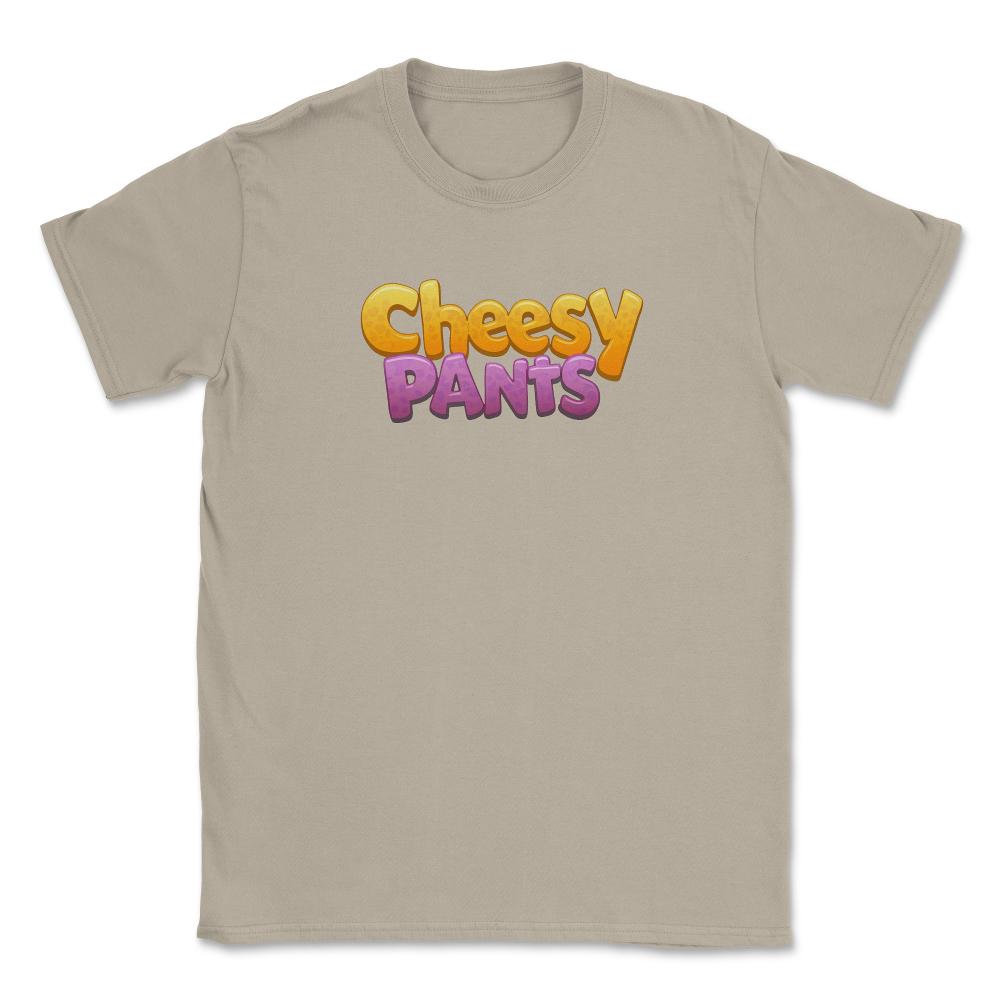CheesyPants Logo Unisex T-Shirt - Cream