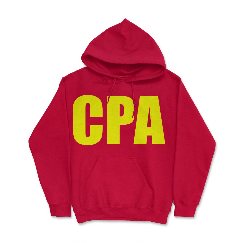 CPA - Hoodie - Red