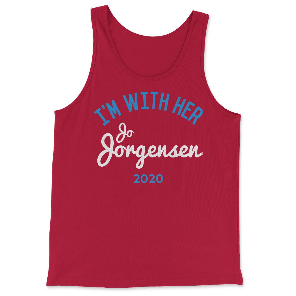 I'm With Her Jo Jorgensen Libertarian President 2020 - Tank Top - Red