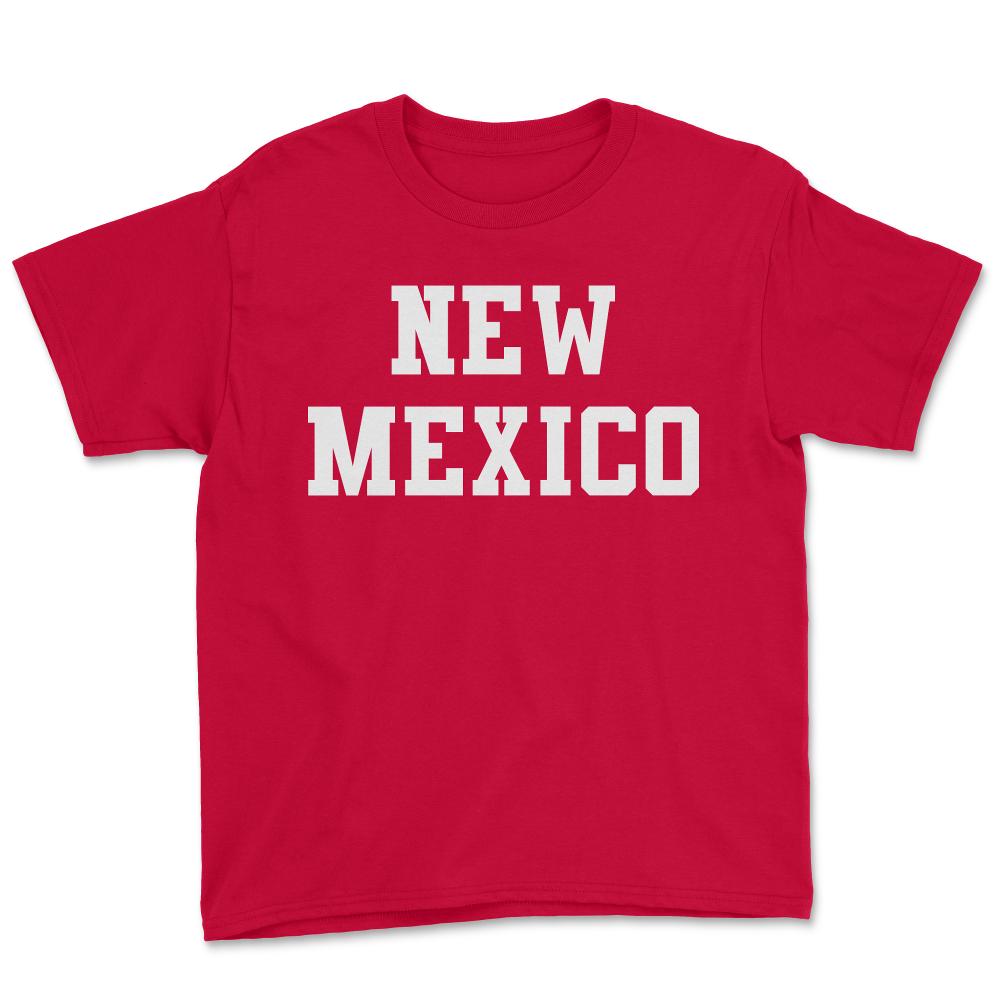 New Mexico - Youth Tee - Red