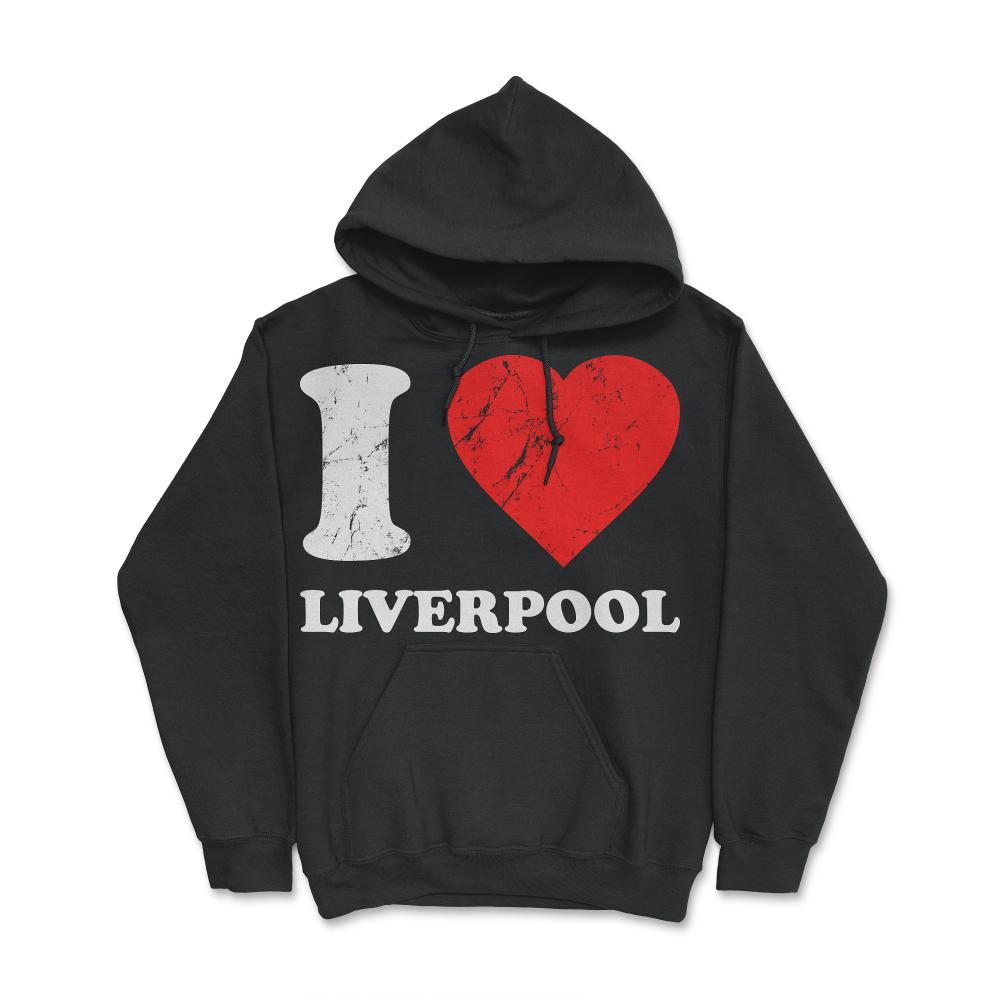 I Love Liverpool - Hoodie - Black