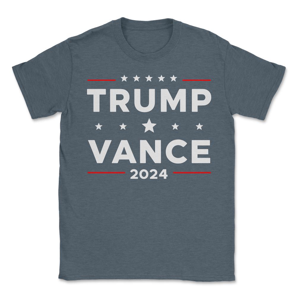 Trump Vance For President 2024 - Unisex T-Shirt - Dark Grey Heather