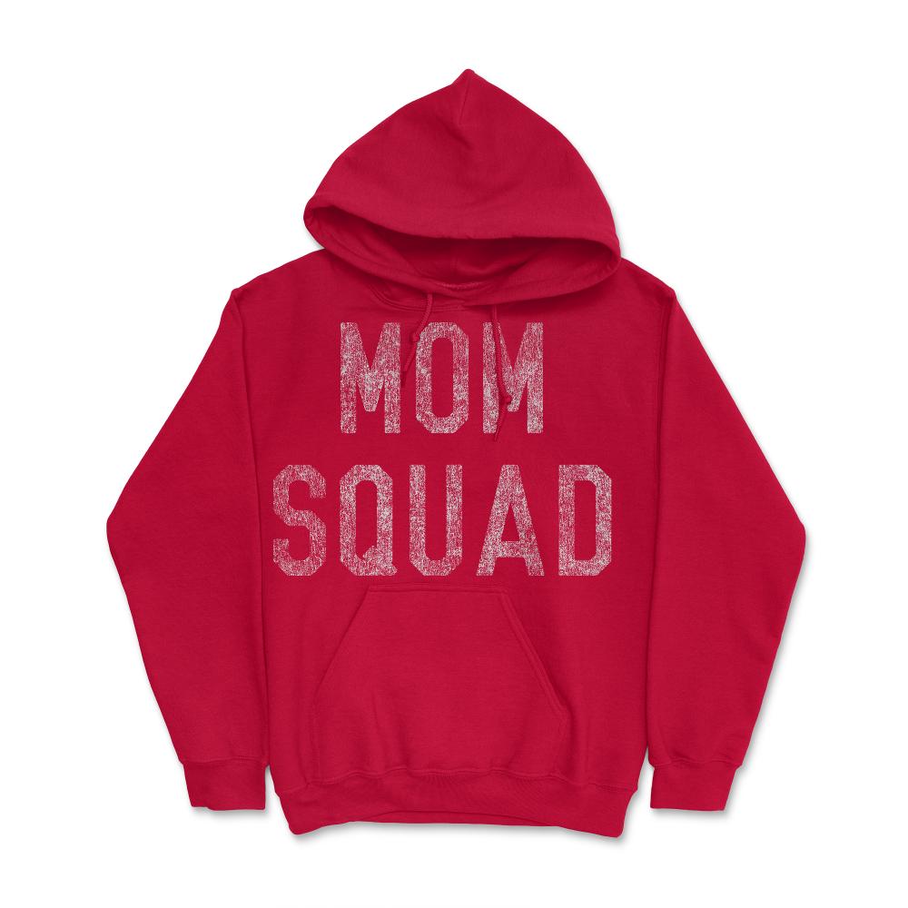 Mom Squad Retro - Hoodie - Red