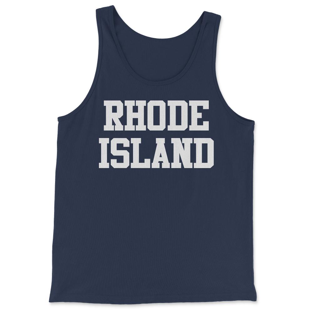 Rhode Island - Tank Top - Navy