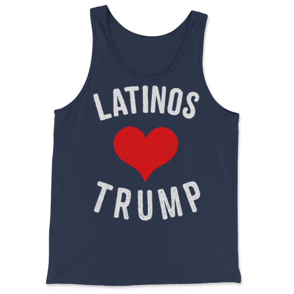 Latinas Love Trump - Tank Top - Navy