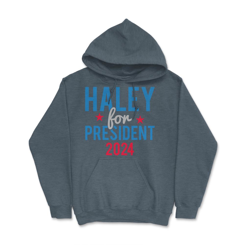 Nikki Haley For President 2024 - Hoodie - Dark Grey Heather
