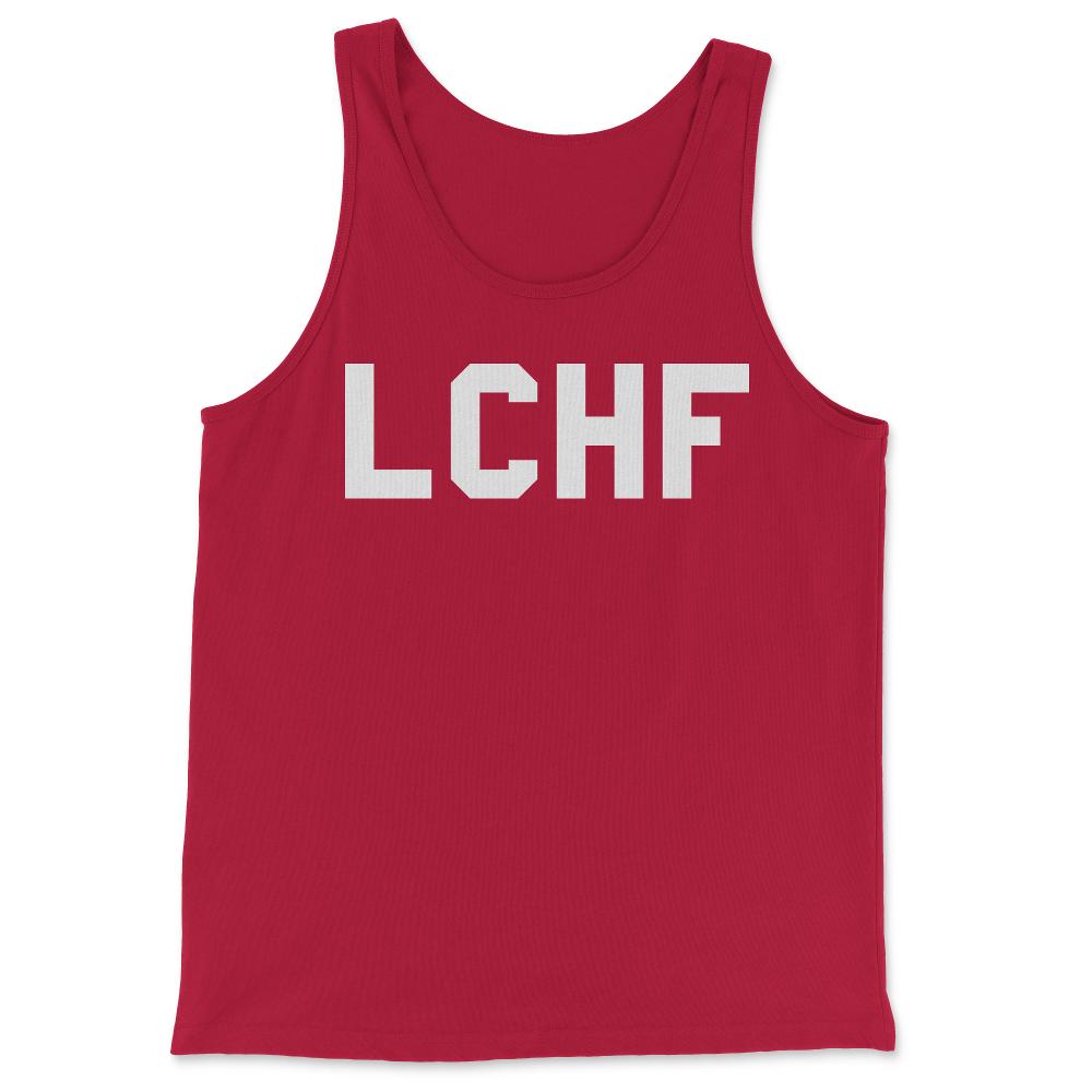 Lchf Low Carb High Fat - Tank Top - Red