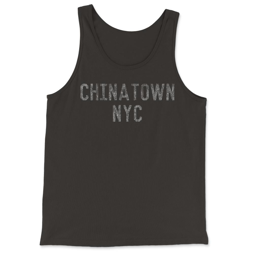 Chinatown NYC Retro - Tank Top - Black