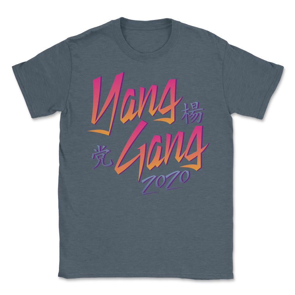 Yang Gang 2020 - Unisex T-Shirt - Dark Grey Heather