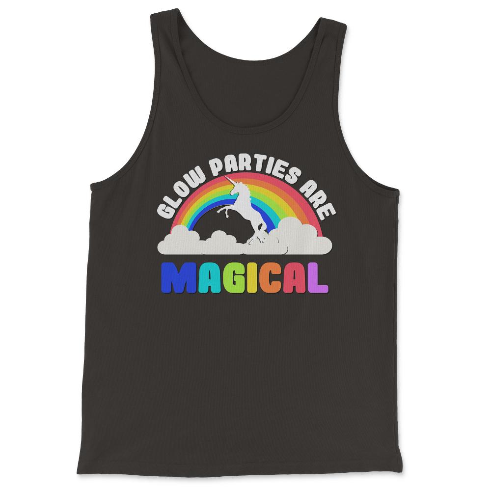 Glow Parties Are Magical - Tank Top - Black