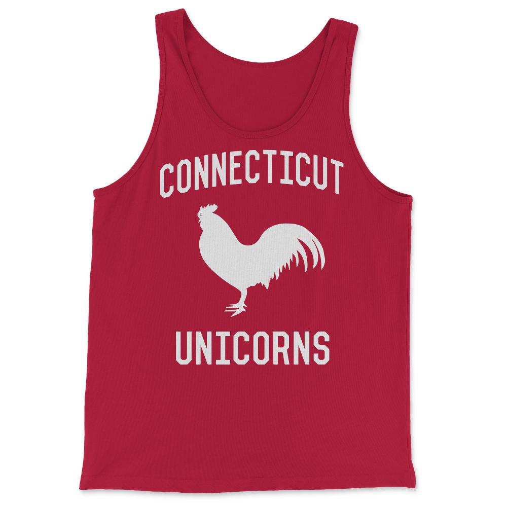 Connecticut Unicorns - Tank Top - Red