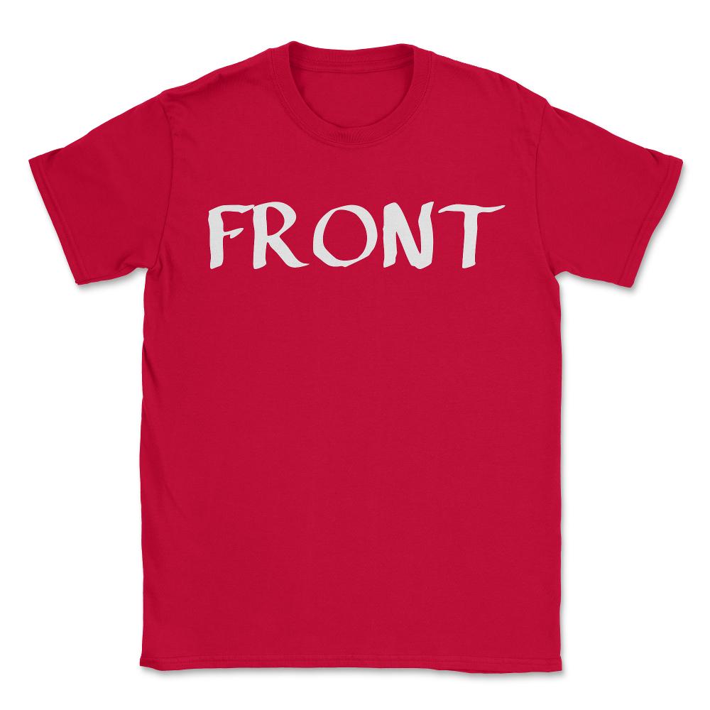 Front - Unisex T-Shirt - Red