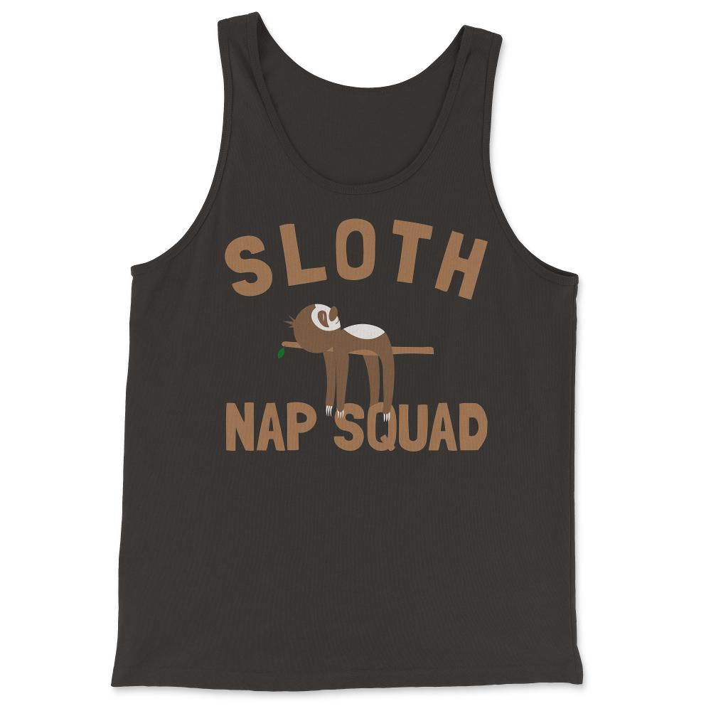 Sloth Nap Squad - Tank Top - Black