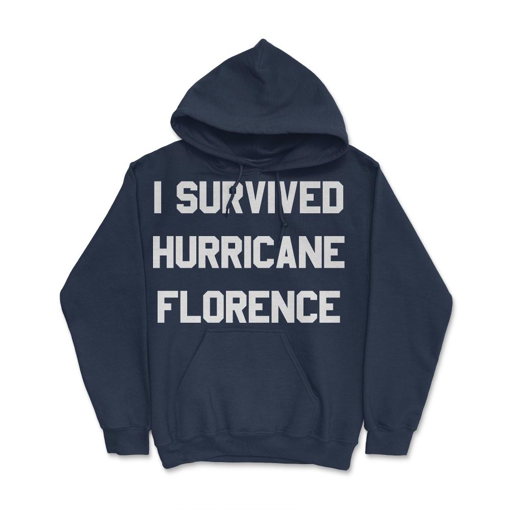 I Survived Hurricane Florence - Hoodie - Navy