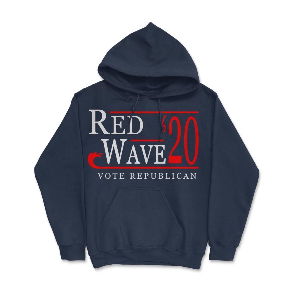 Red Wave Vote Republican 2020 Election - Hoodie - Navy