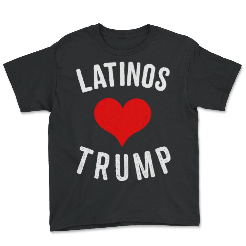 Latinas Love Trump - Youth Tee - Black