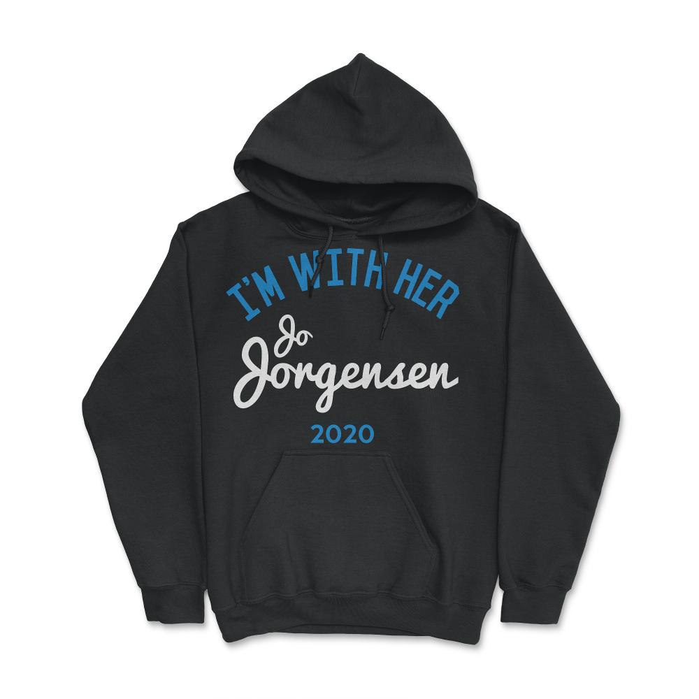 I'm With Her Jo Jorgensen Libertarian President 2020 - Hoodie - Black