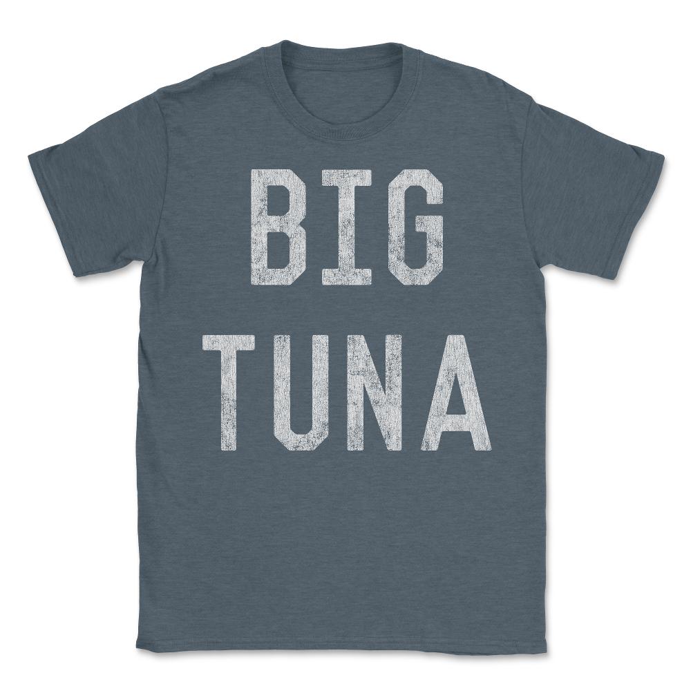 Big Tuna Retro - Unisex T-Shirt - Dark Grey Heather