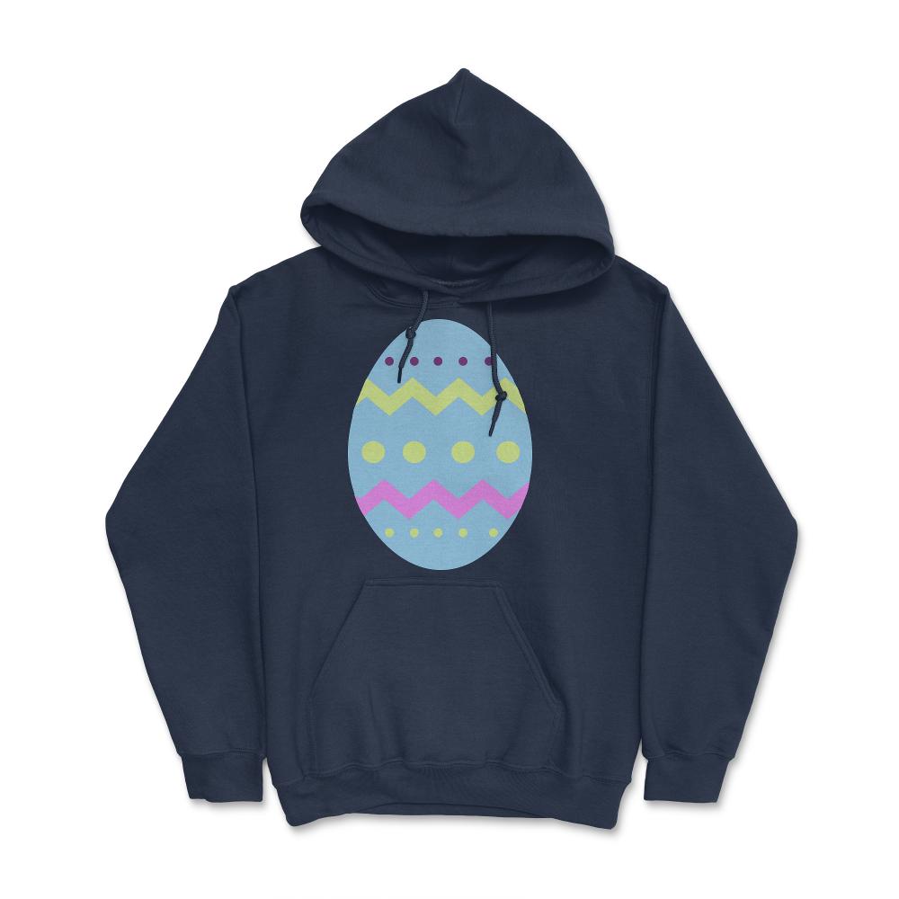 Blue Easter Egg - Hoodie - Navy