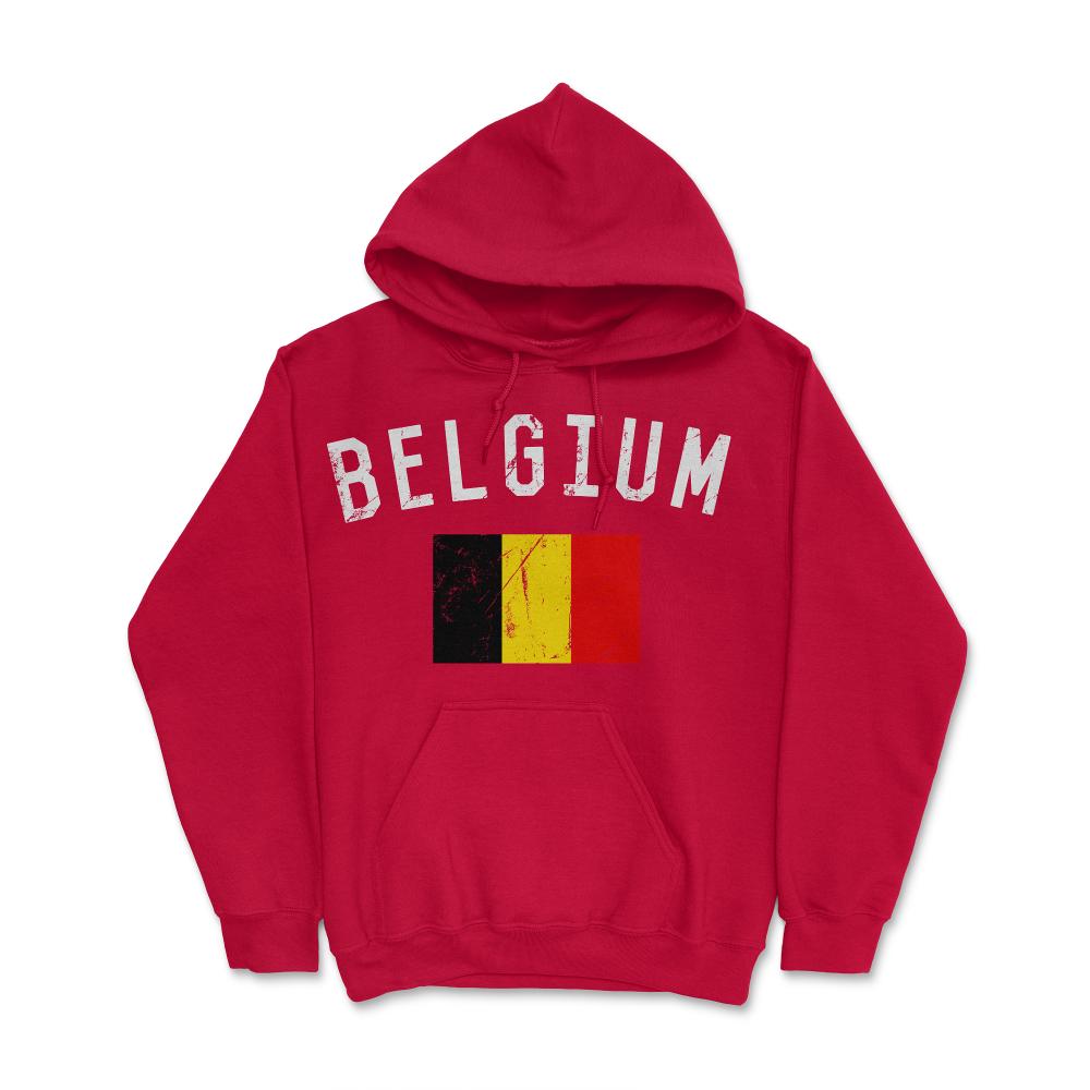 Belgium - Hoodie - Red