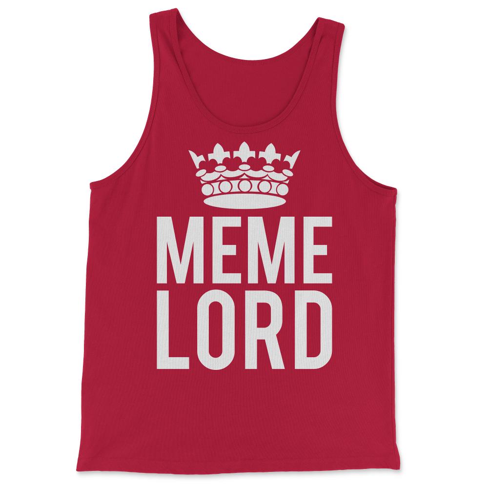 Meme Lord - Tank Top - Red
