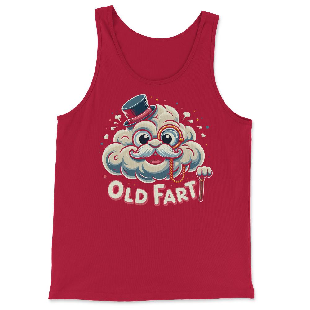 Old Fart Funny - Tank Top - Red