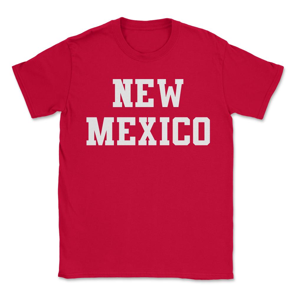 New Mexico - Unisex T-Shirt - Red