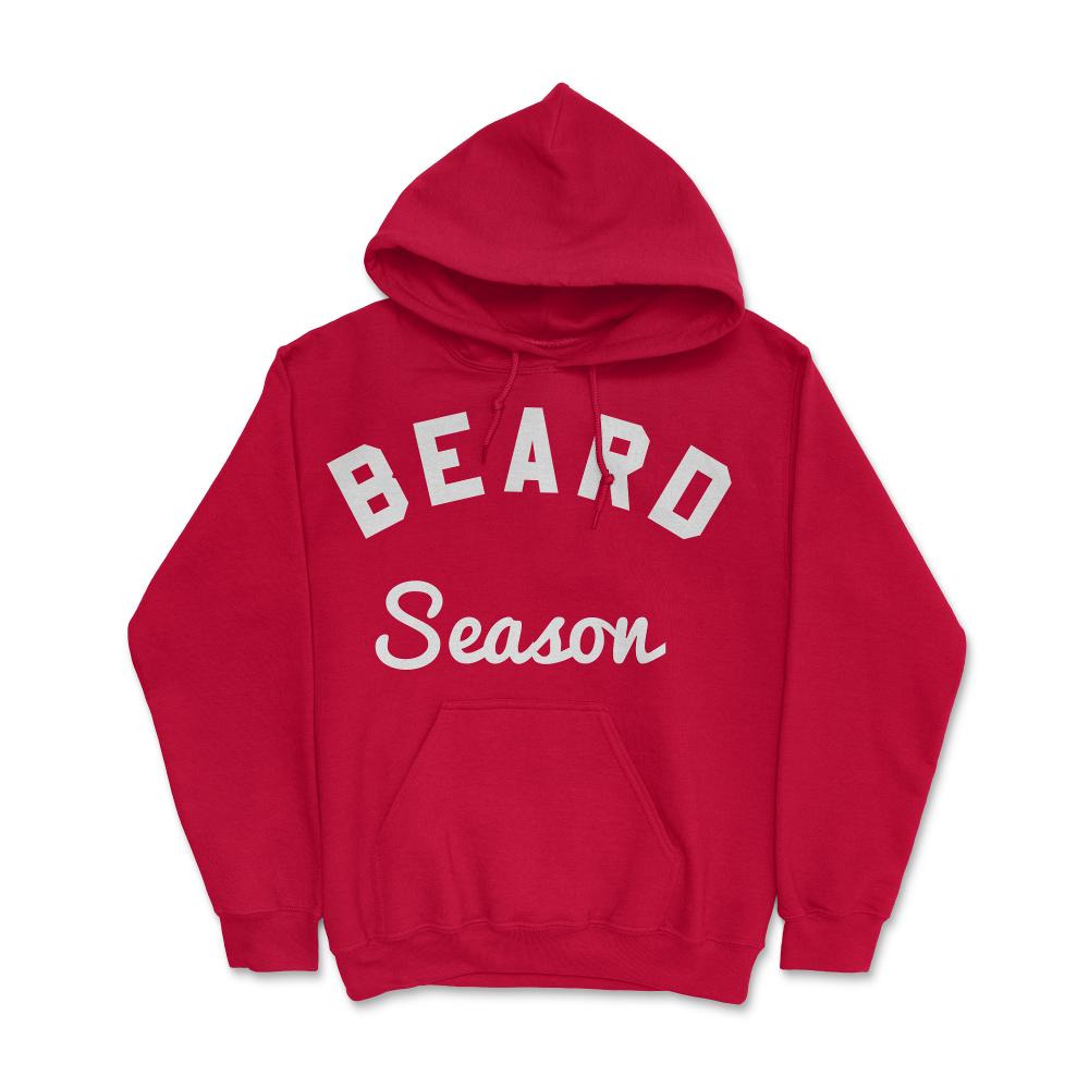 Beard Season - Hoodie - Red