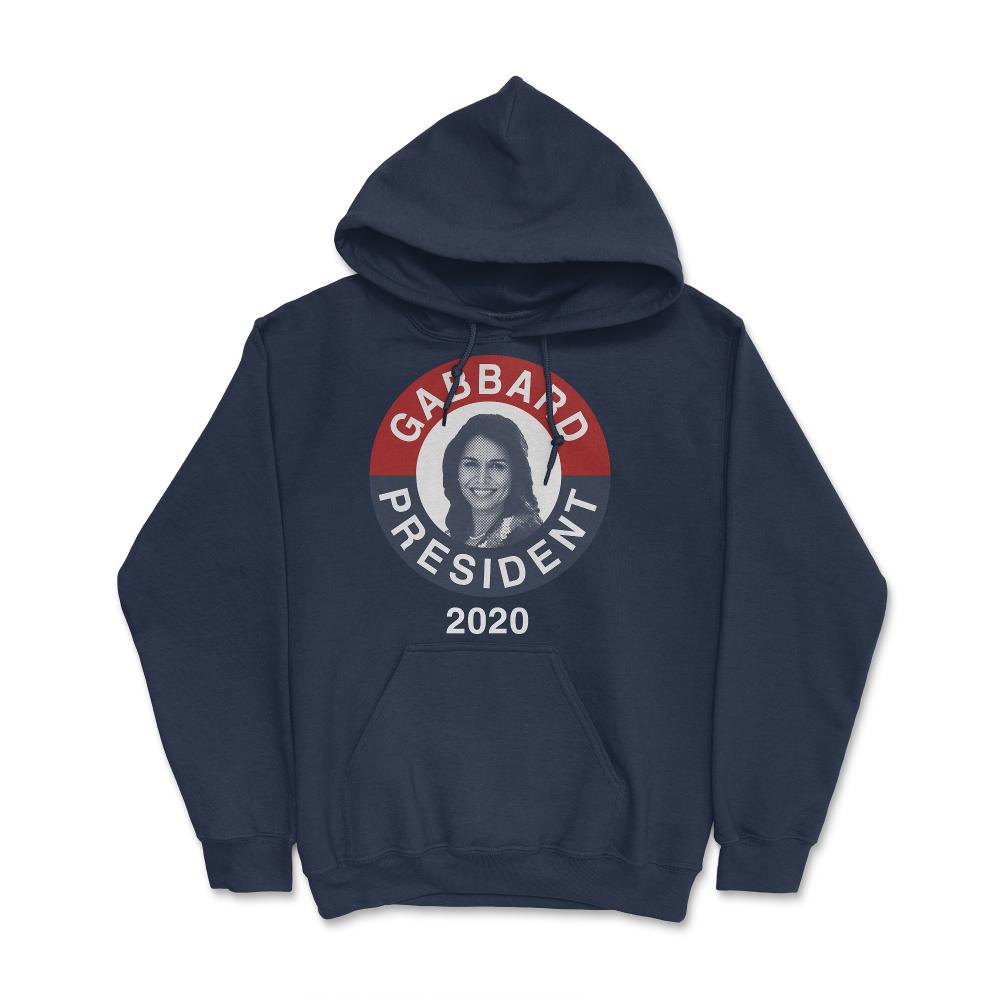 Retro Tulsi Gabbard for President 2020 - Hoodie - Navy