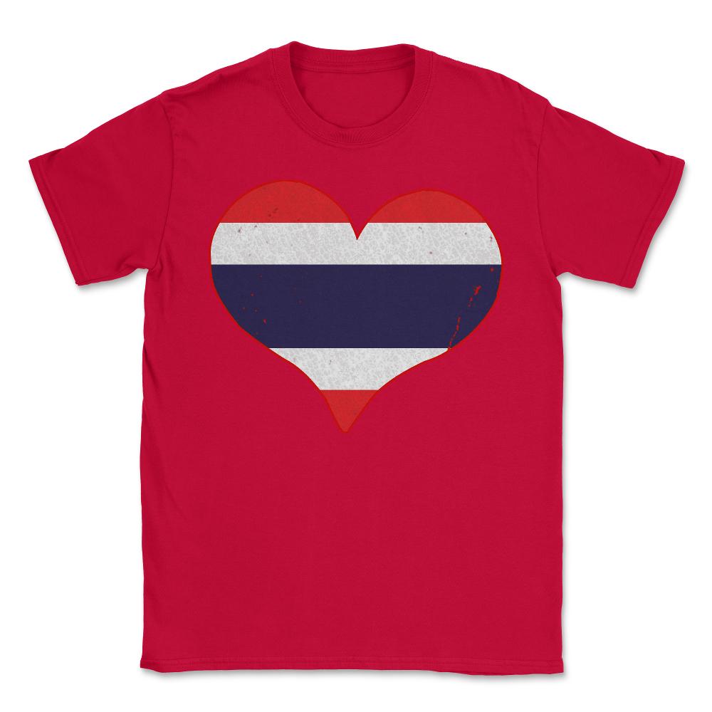I Love Thailand - Unisex T-Shirt - Red