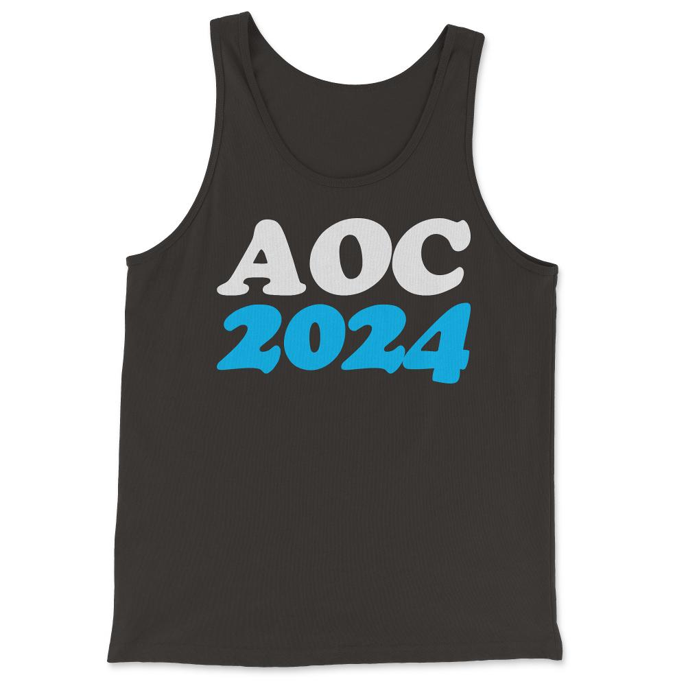 AOC Alexandria Ocasio-Cortez 2024 - Tank Top - Black