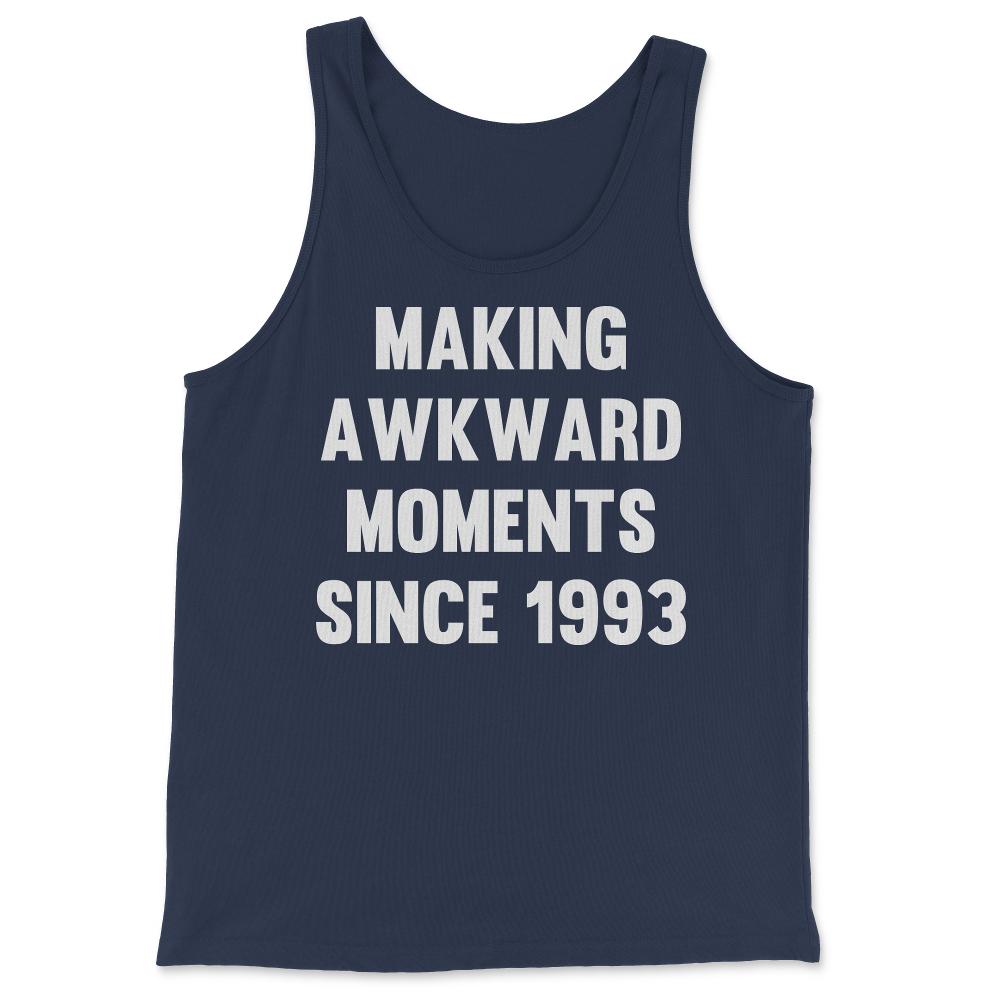 Making Awkward Moments Since [Your Birth Year] - Tank Top - Navy