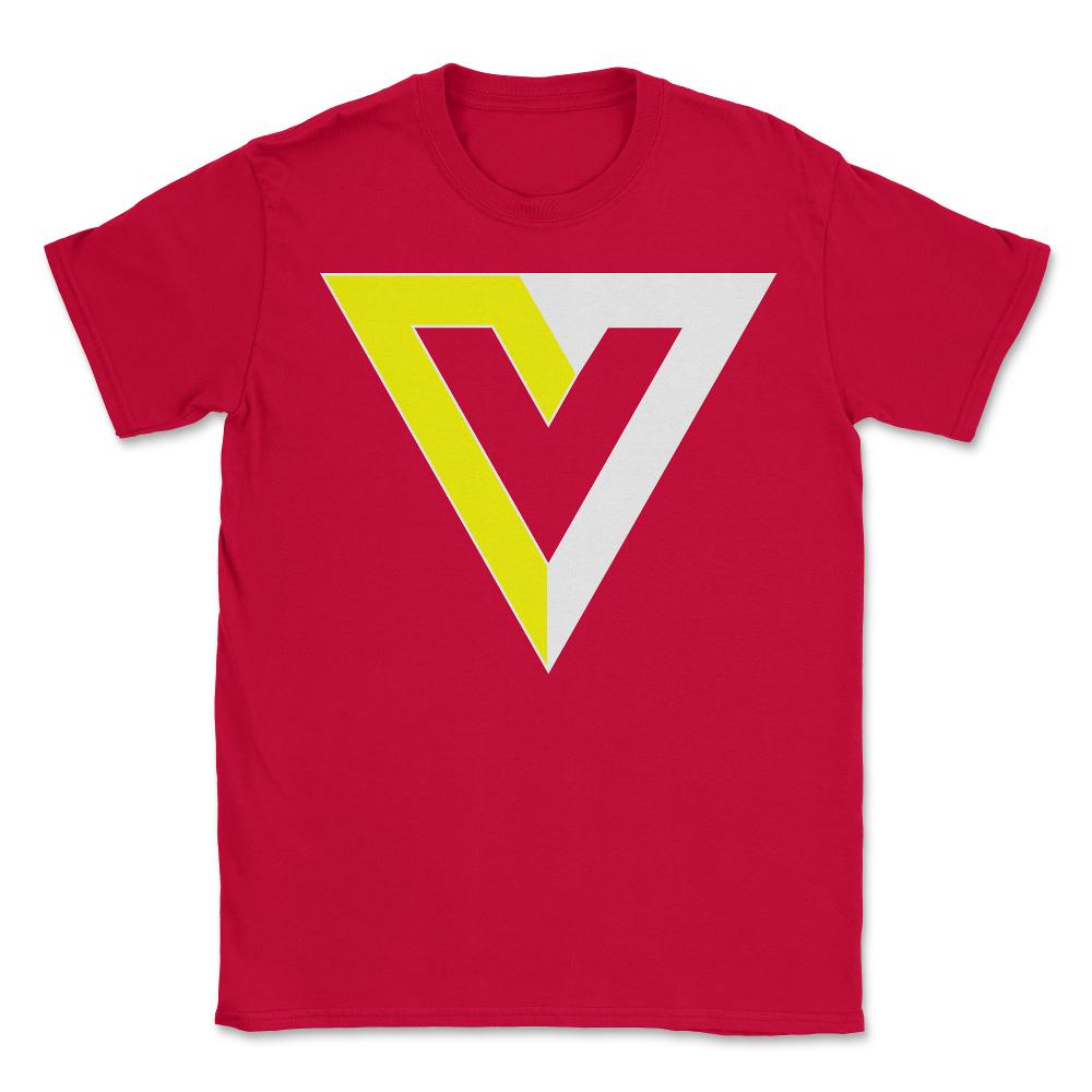V Is For Voluntary AnCap Anarcho-Capitalism - Unisex T-Shirt - Red