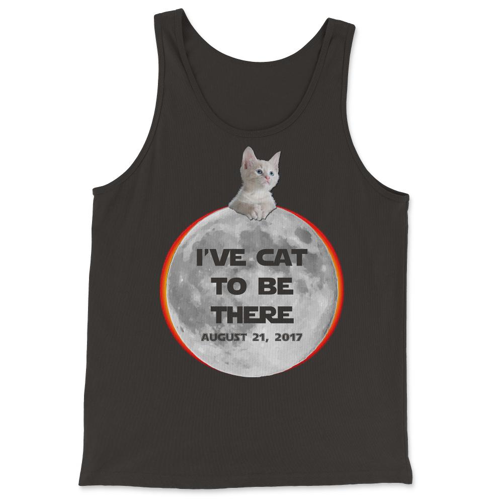 I've Cat To Be There Solar Eclipse 2017 - Tank Top - Black