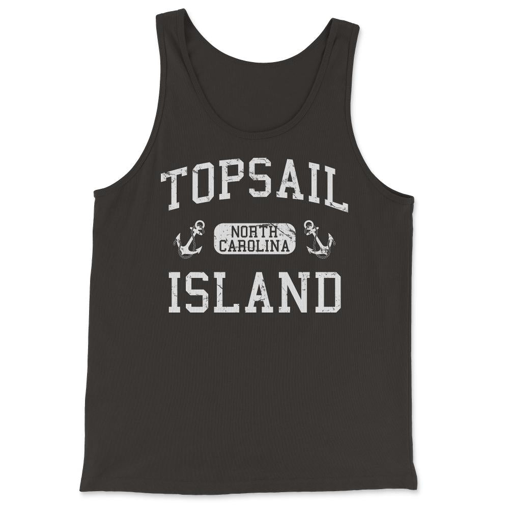 Topsail Island North Carolina - Tank Top - Black