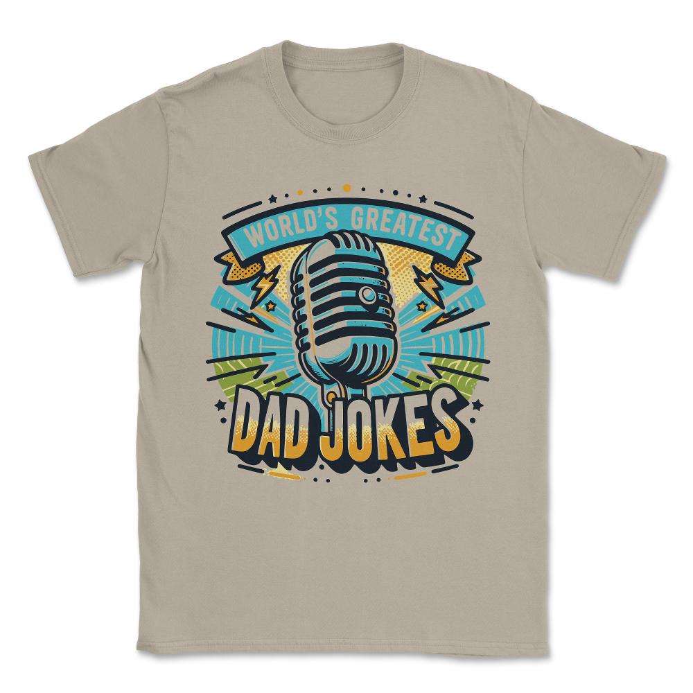 World's Greatest Dad Jokes Unisex T-Shirt - Cream