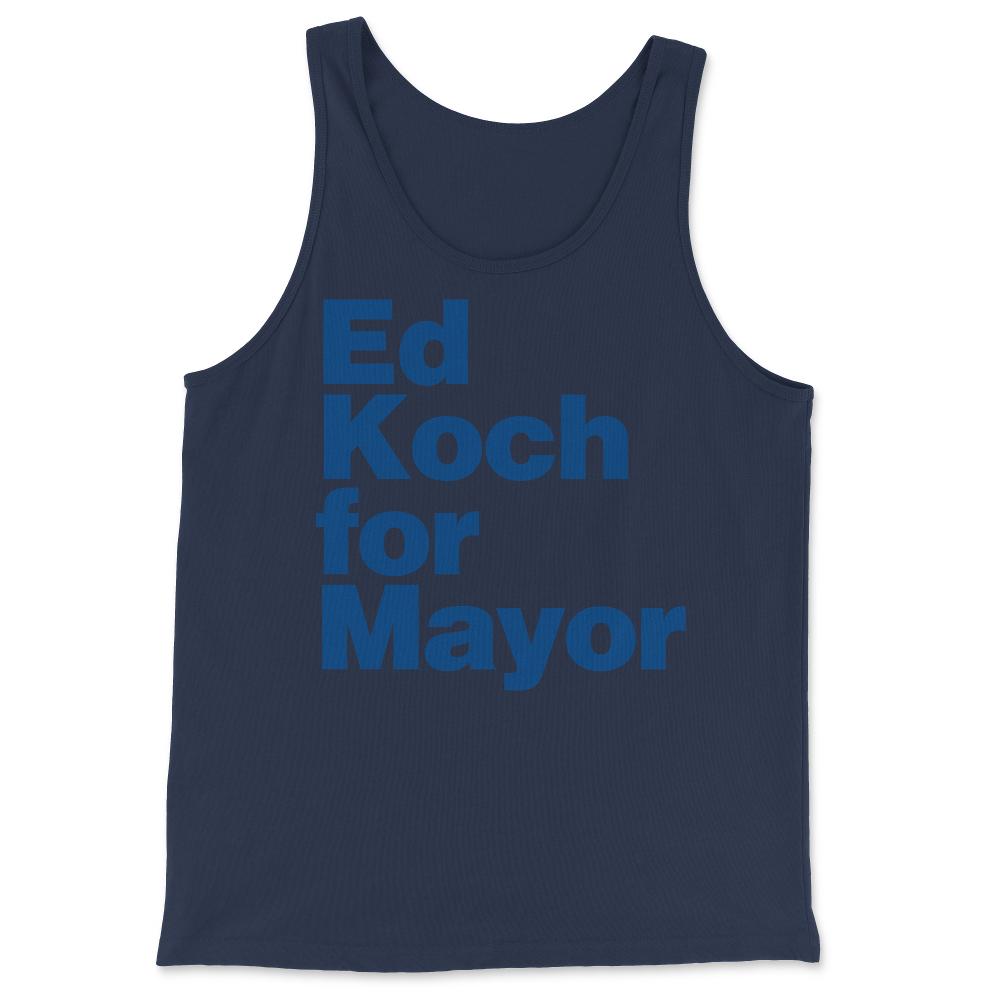 Ed Koch For Mayor - Tank Top - Navy