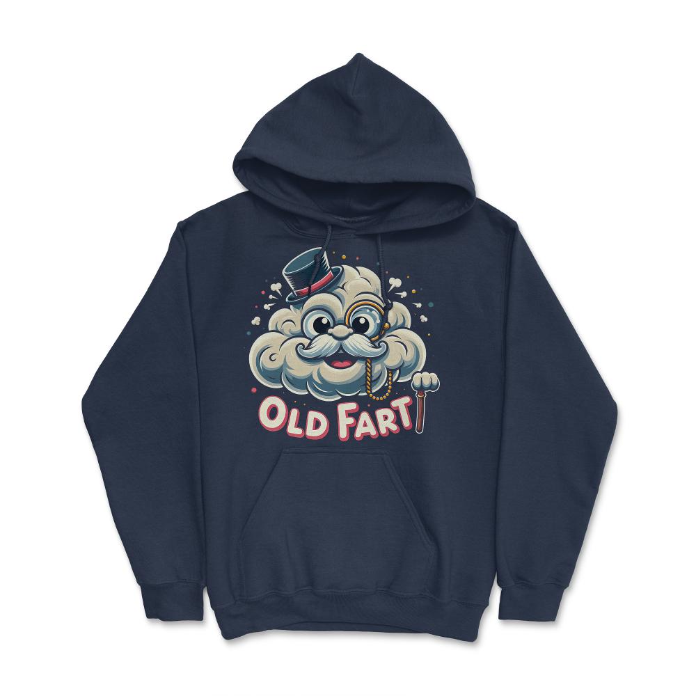 Old Fart Funny - Hoodie - Navy